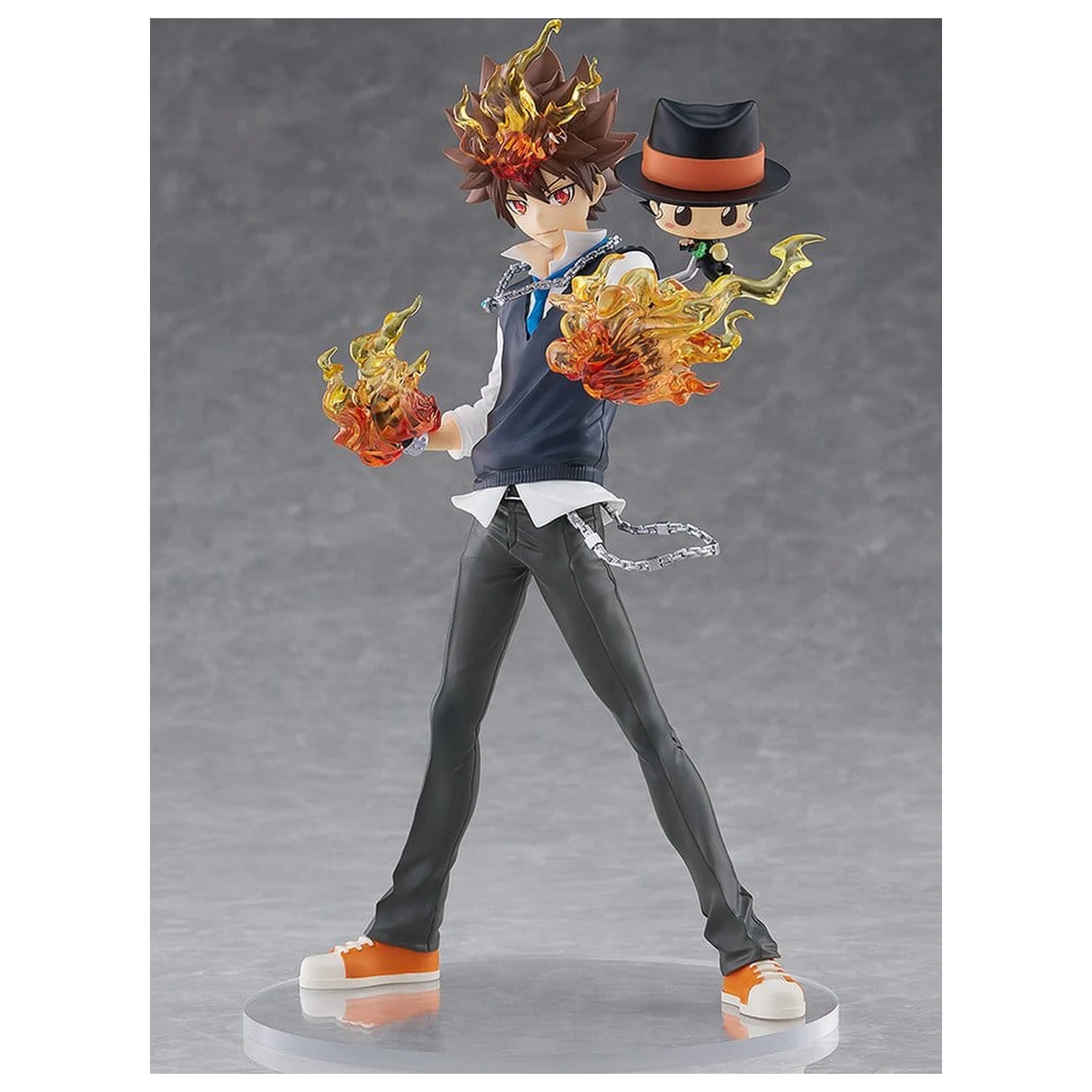 Katekyo Hitman Reborn Pop Up Parade SP PVC Figures 2-Pack Tsunayoshi Sawada & Reborn 24 cm product photo