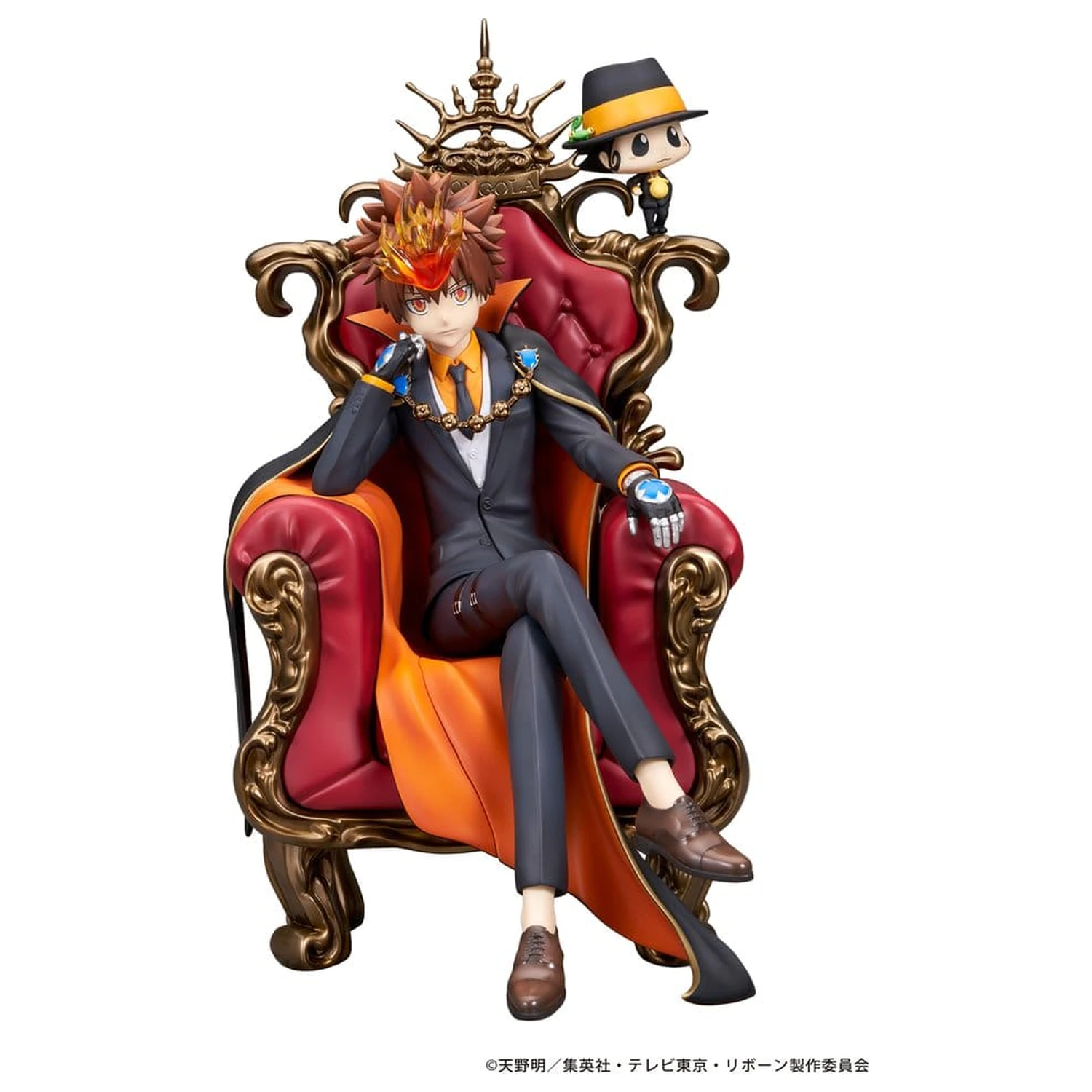 Katekyo Hitman Reborn PVC Figure Tsunayoshi Sawada & Reborn 21 cm product photo