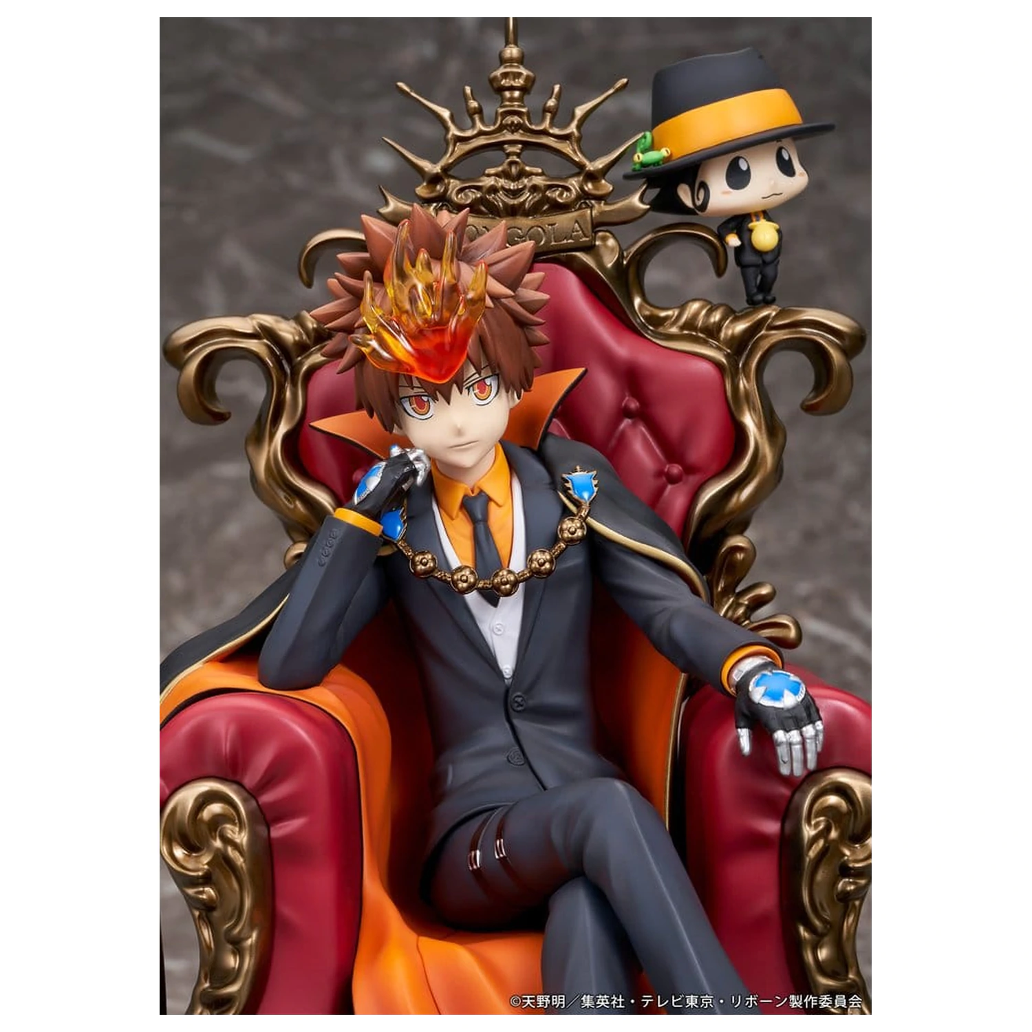 Katekyo Hitman Reborn PVC Figure Tsunayoshi Sawada & Reborn 21 cm product photo