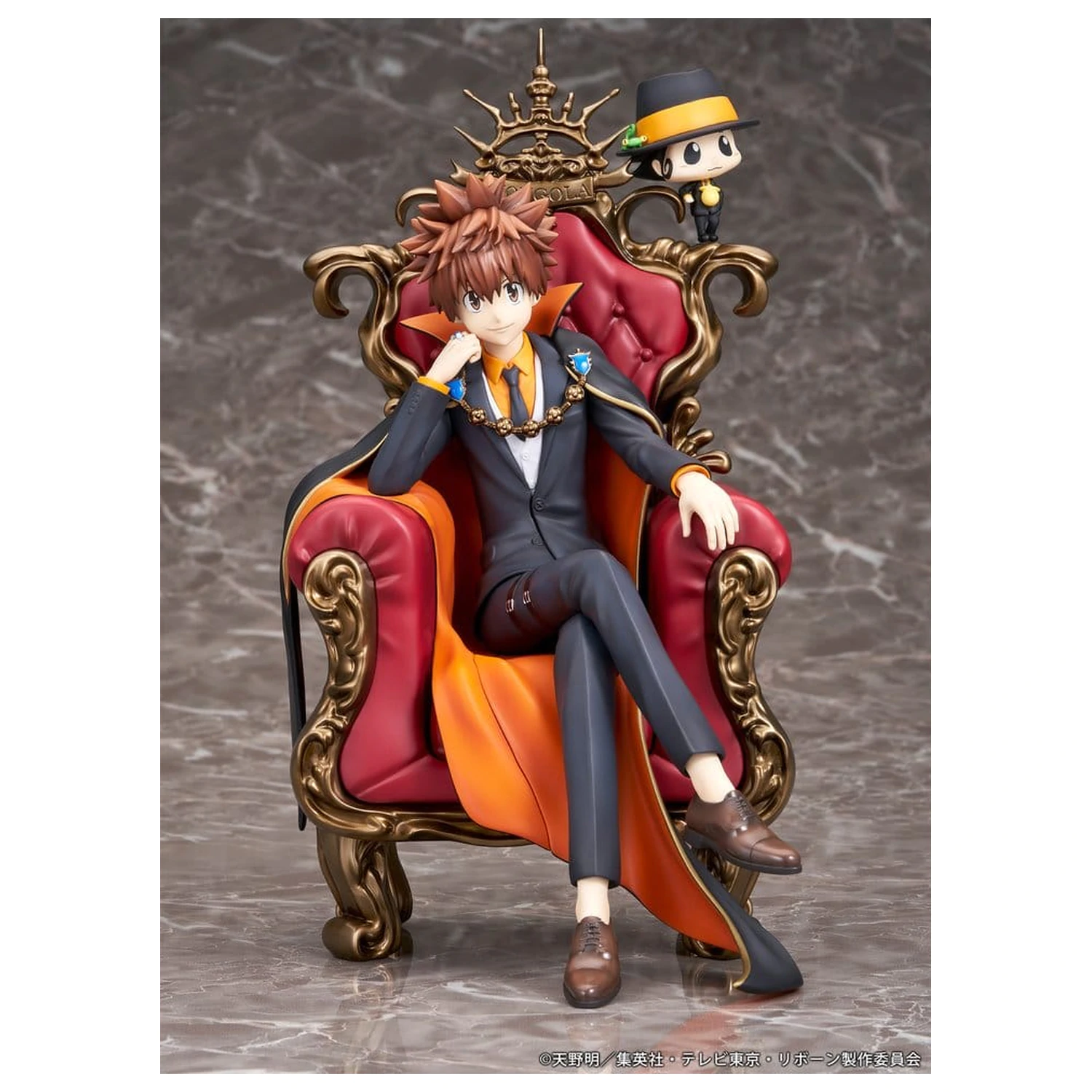 Katekyo Hitman Reborn PVC Figure Tsunayoshi Sawada & Reborn 21 cm product photo