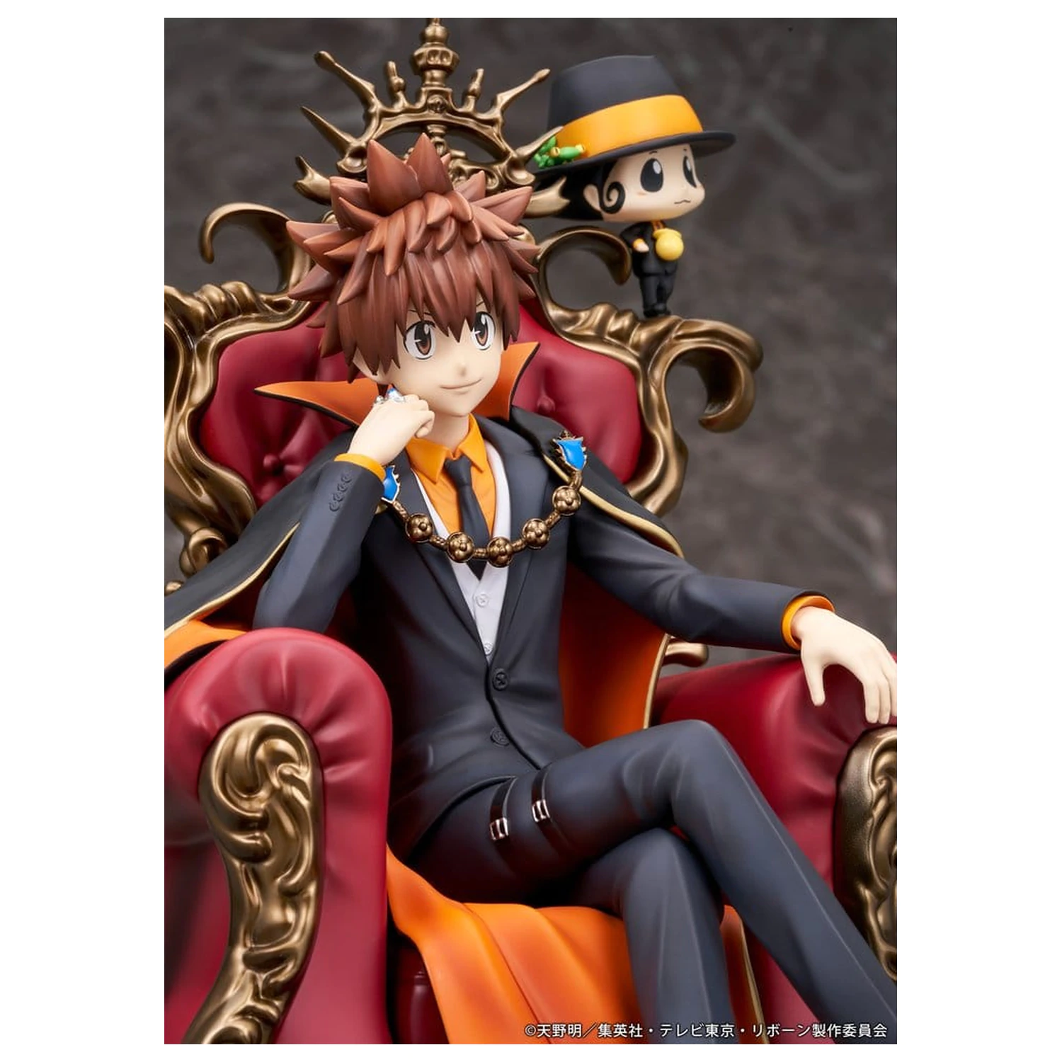 Katekyo Hitman Reborn PVC Figure Tsunayoshi Sawada & Reborn 21 cm product photo