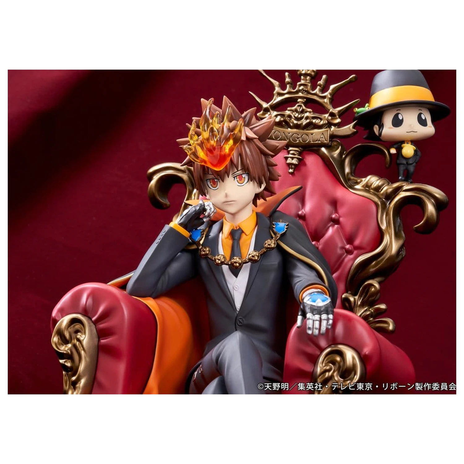 Katekyo Hitman Reborn PVC Figure Tsunayoshi Sawada & Reborn 21 cm product photo