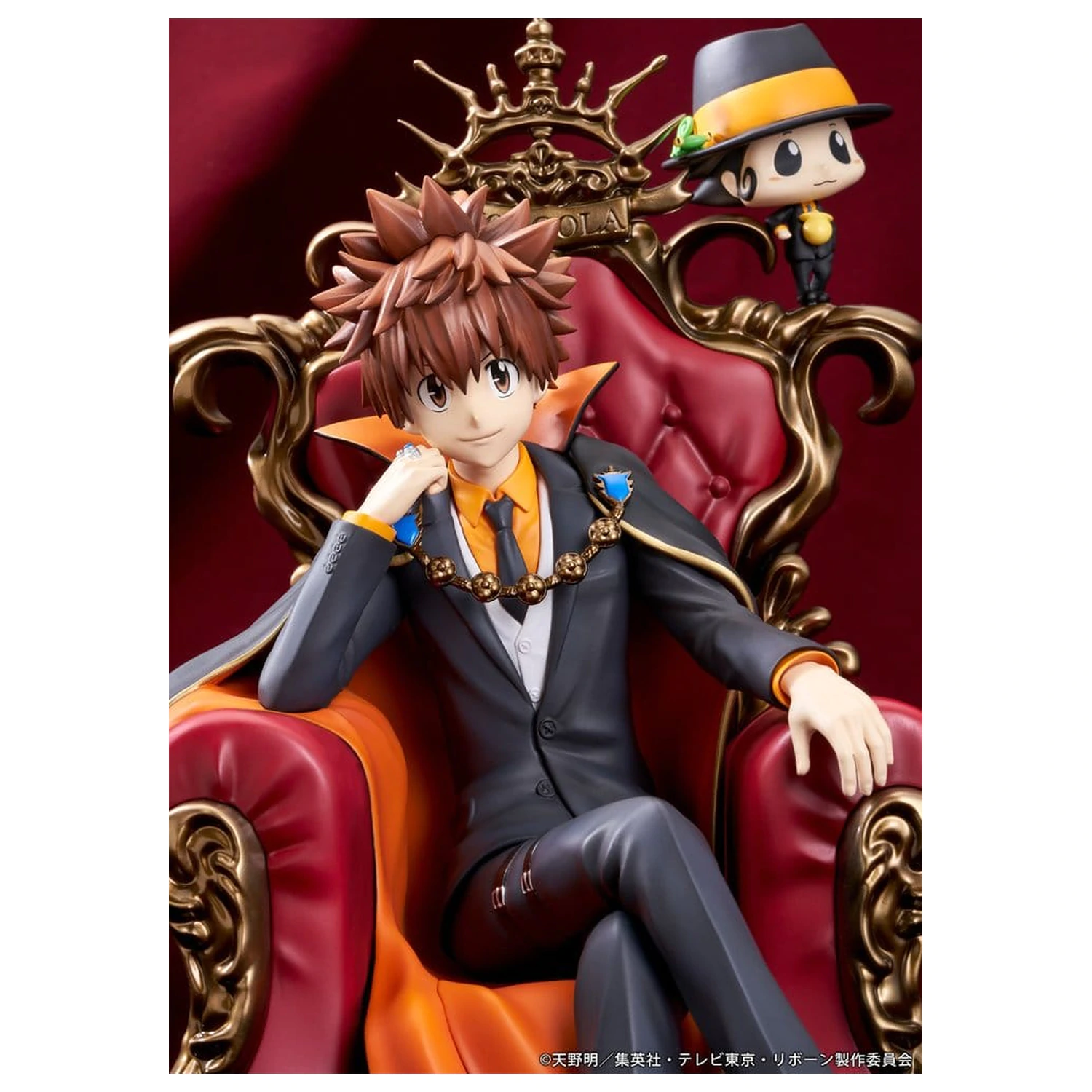 Katekyo Hitman Reborn PVC Figure Tsunayoshi Sawada & Reborn 21 cm product photo