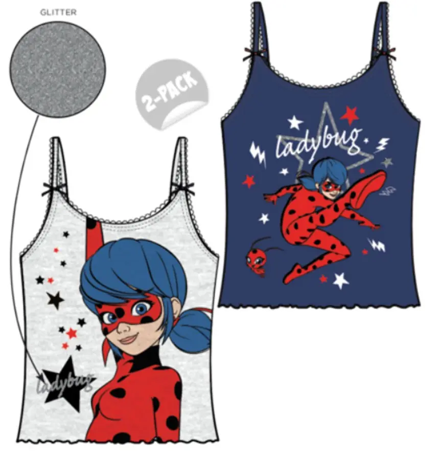 Miraculous Ladybug and Cat Noir Adventures Kids T-Shirt 2-Piece Set product photo