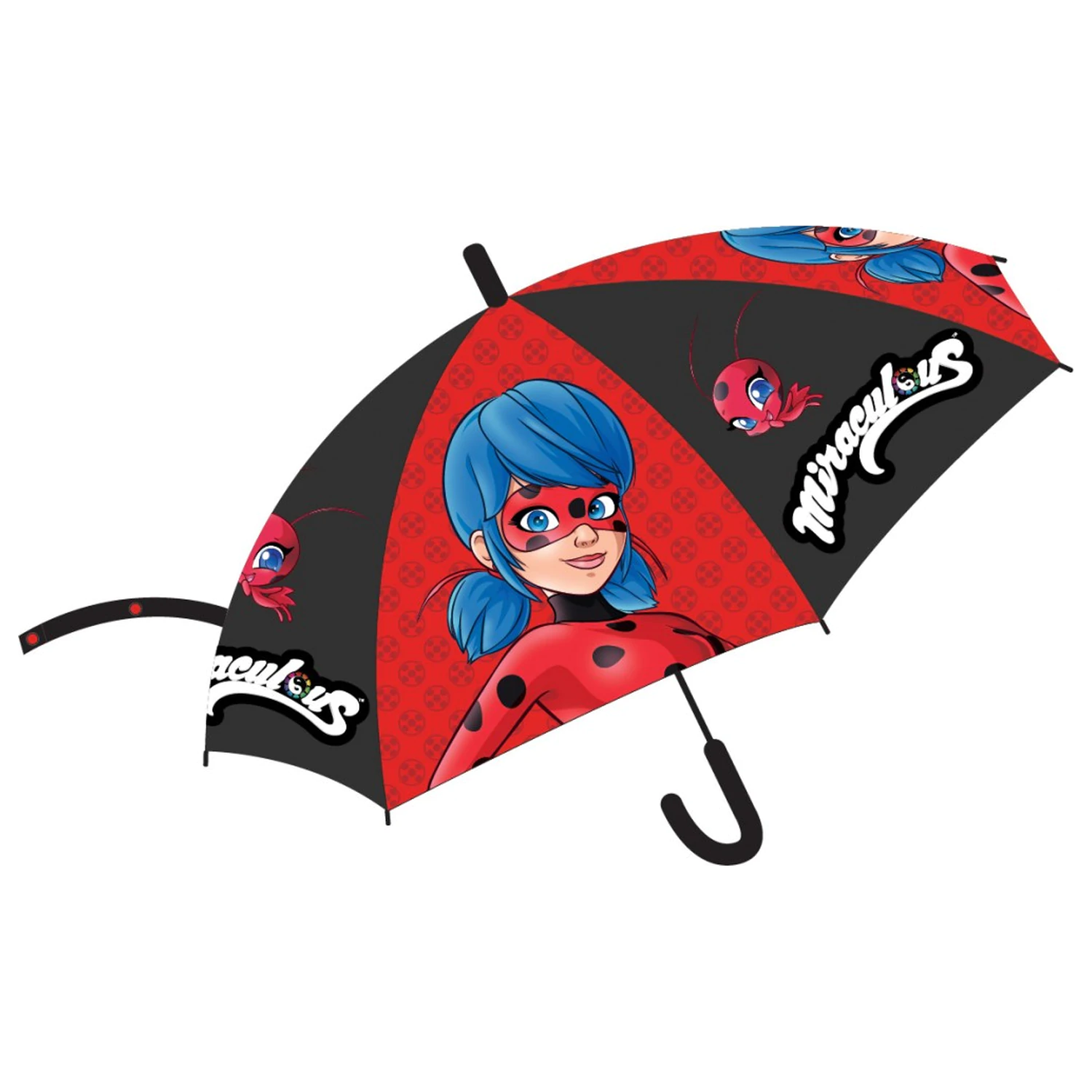 Miraculous: Tales of Ladybug & Cat Noir Lucky Bug children's semi-automatic umbrella Ø74 cm product photo