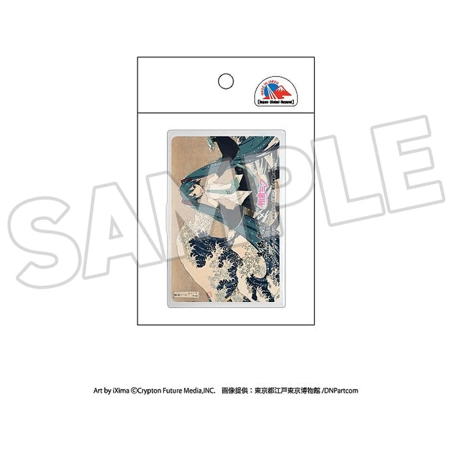 Katsushika Hokusai x Hatsune Miku Playing Cards  product photo