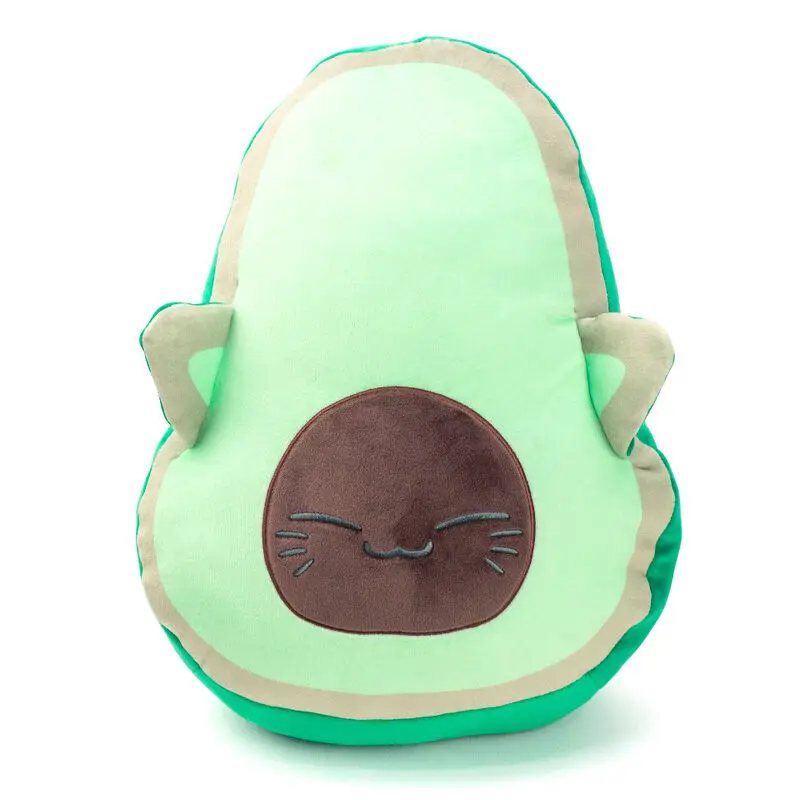 Kawai Nemu Neko avocado plush toy 37cm product photo