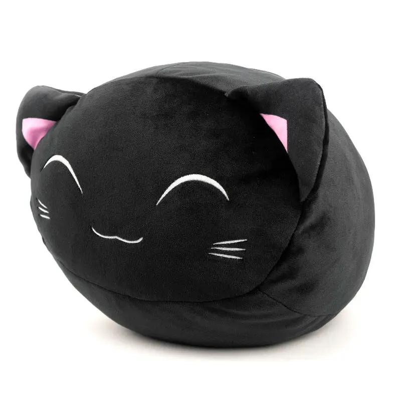 Kawai Nemu Neko black cat plush toy 20cm product photo