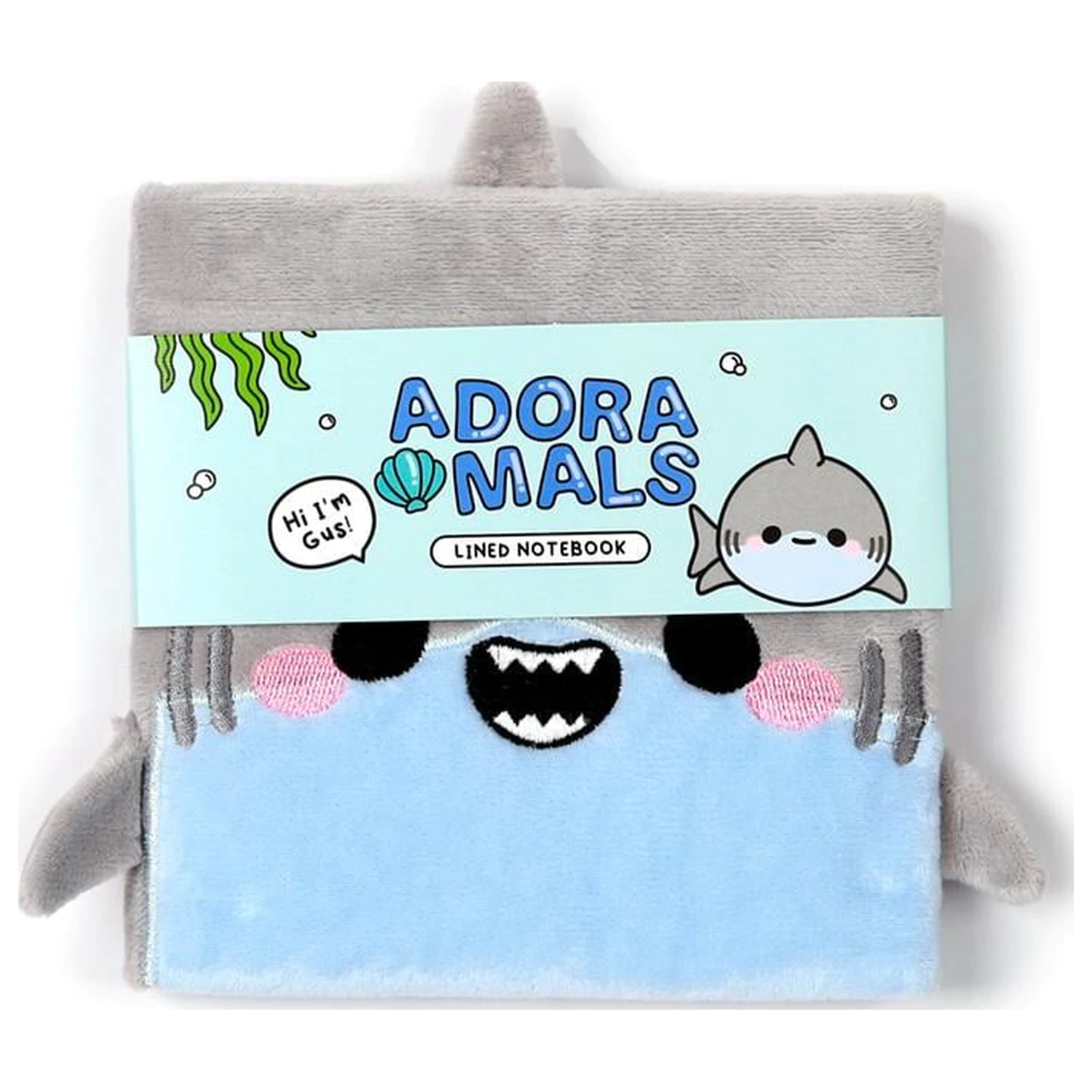 Kawaii Adoramals Shark Premium Fluffy Notebook product photo