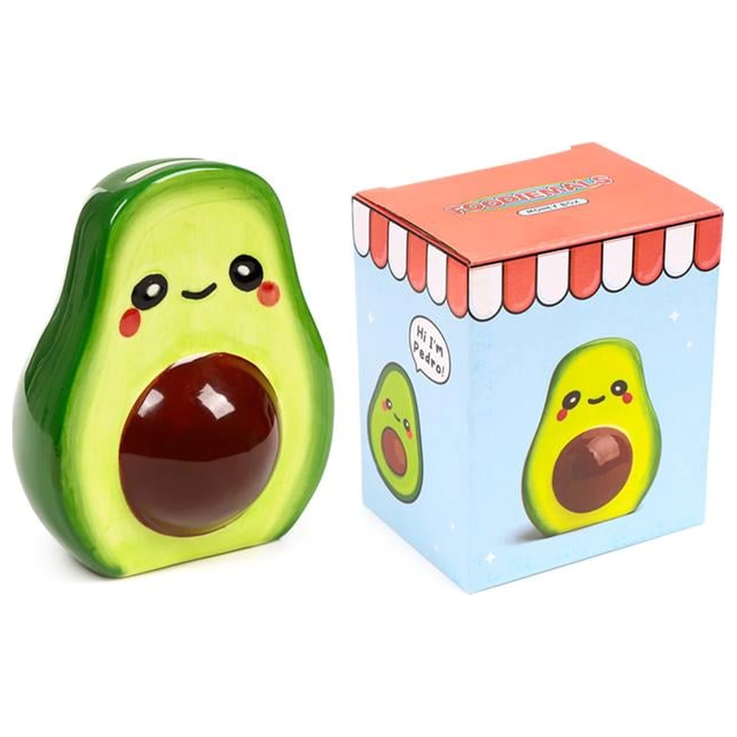 KAWAII Avocado Money Bank 13cm product photo