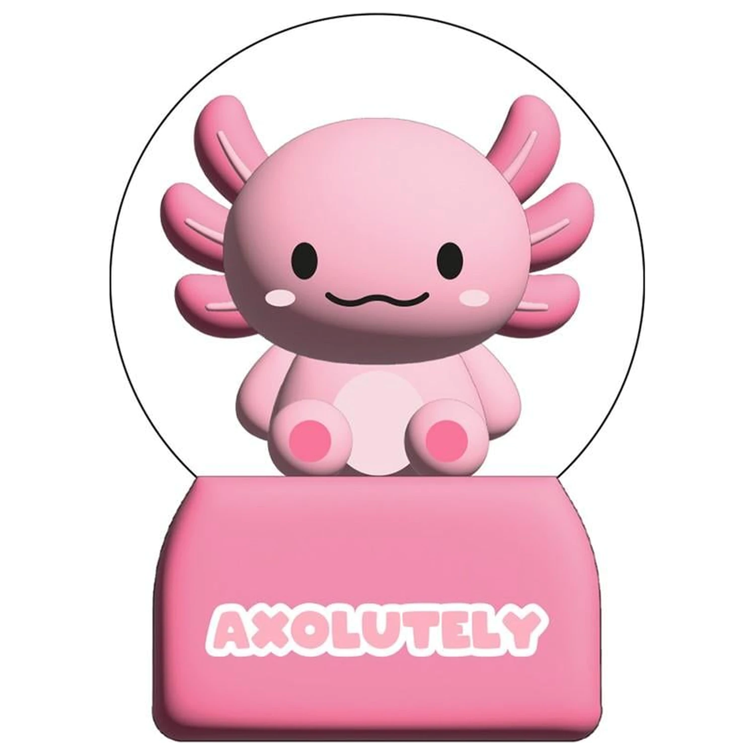 KAWAII Axolotly Snow Globes product photo