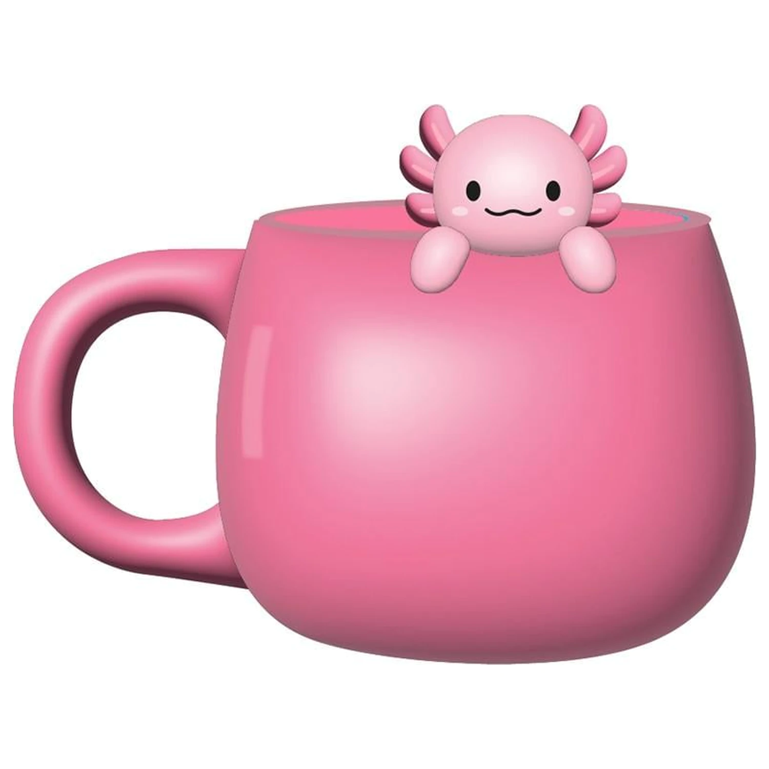 KAWAII Axolotly Ceramic Mug  product photo