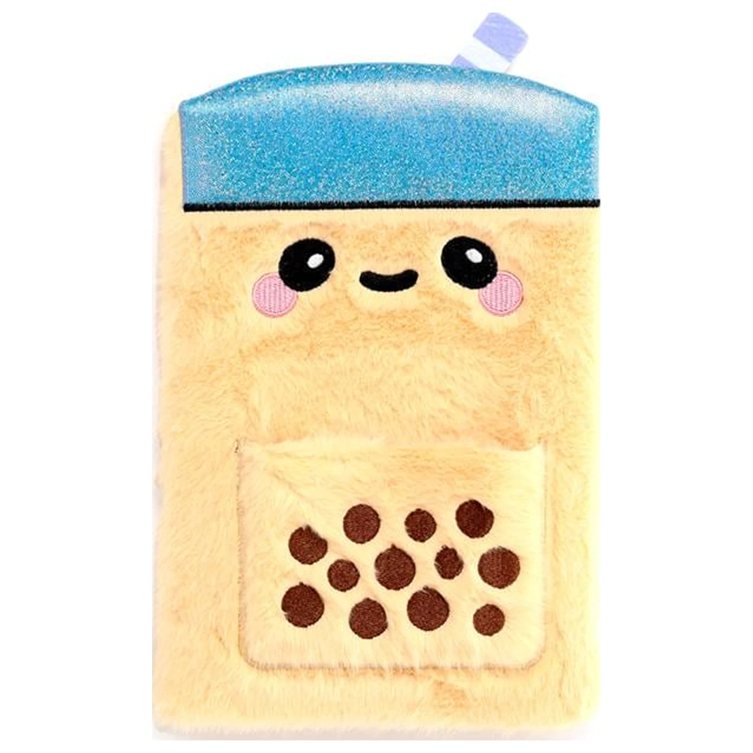 KAWAII Boba the Bubble Tea Premium Fluffy Notebook + 1 Mini product photo