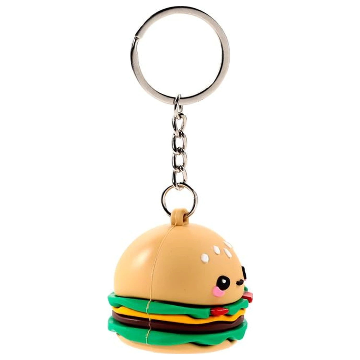 KAWAII Hammy the Burger PVC 3D Keychain product photo