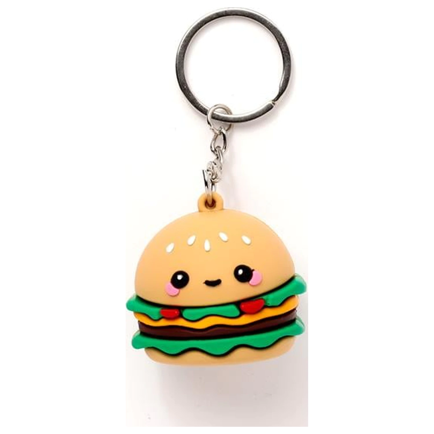 KAWAII Hammy the Burger PVC 3D Keychain product photo