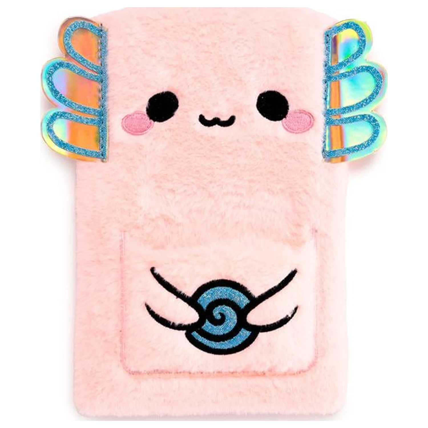 Kawaii Maddie the Axolotl Premium Fluffy Notebook + 1 Mini product photo