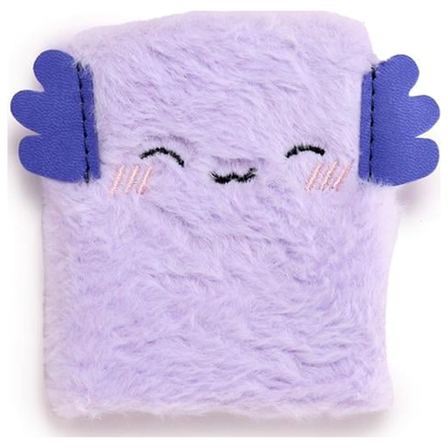 Kawaii Maddie the Axolotl Premium Fluffy Notebook + 1 Mini product photo