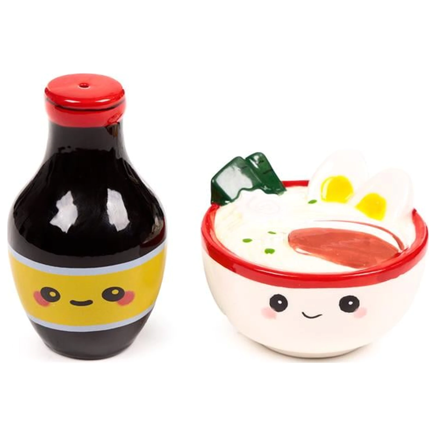 Kawaii Nori The Ramen Salt and Pepper Shakers Set product photo