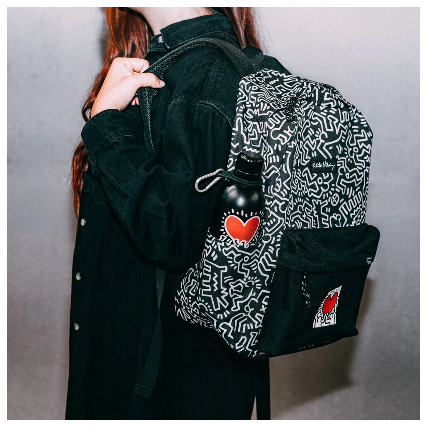 Keith Haring backpack product photo