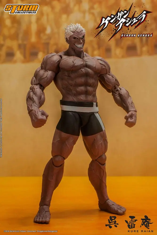 Kengan Ashura Action Figure 1/12 Kure Raian 18 cm product photo