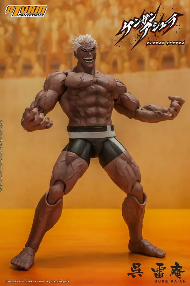 Kengan Ashura Action Figure 1/12 Kure Raian 18 cm product photo