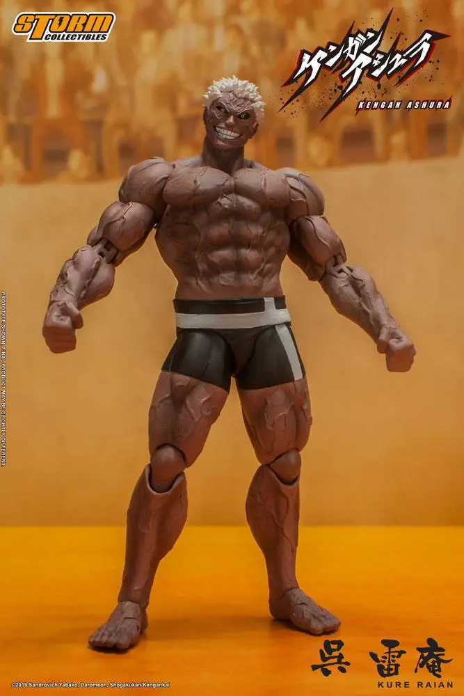 Kengan Ashura Action Figure 1/12 Kure Raian 18 cm product photo