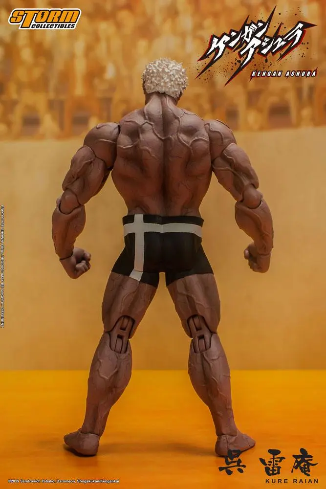 Kengan Ashura Action Figure 1/12 Kure Raian 18 cm product photo