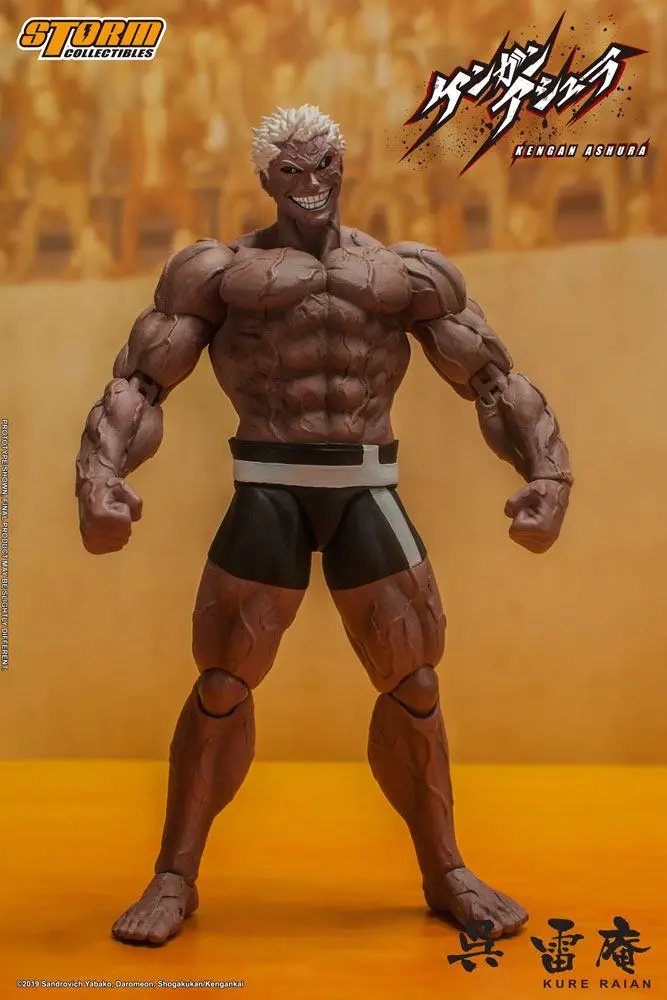 Kengan Ashura Action Figure 1/12 Kure Raian 18 cm product photo