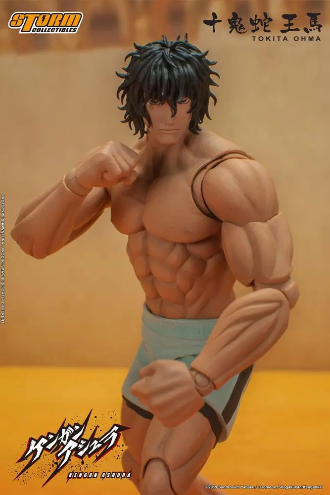 Kengan Ashura Action Figure 1/12 Tokita Ohma 18 cm product photo