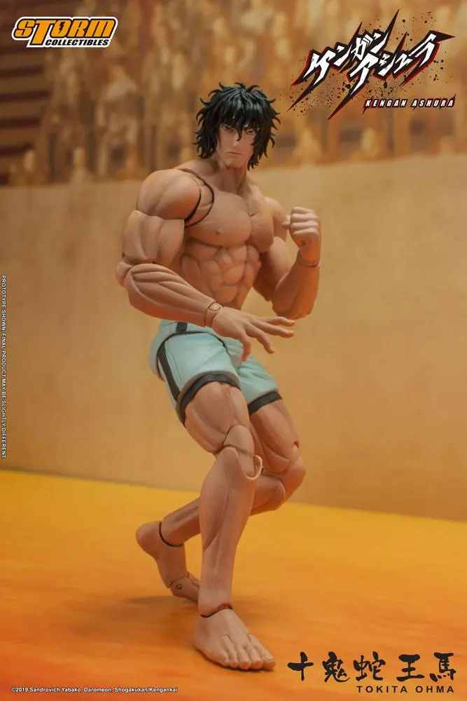 Kengan Ashura Action Figure 1/12 Tokita Ohma 18 cm product photo