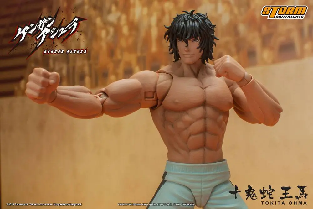 Kengan Ashura Action Figure 1/12 Tokita Ohma 18 cm product photo