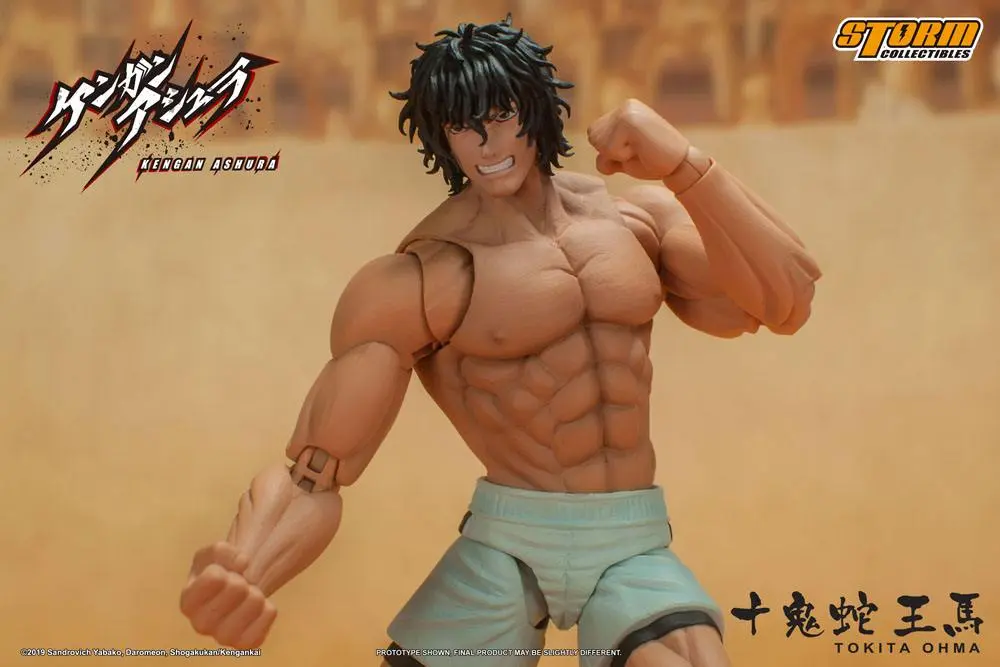 Kengan Ashura Action Figure 1/12 Tokita Ohma 18 cm product photo