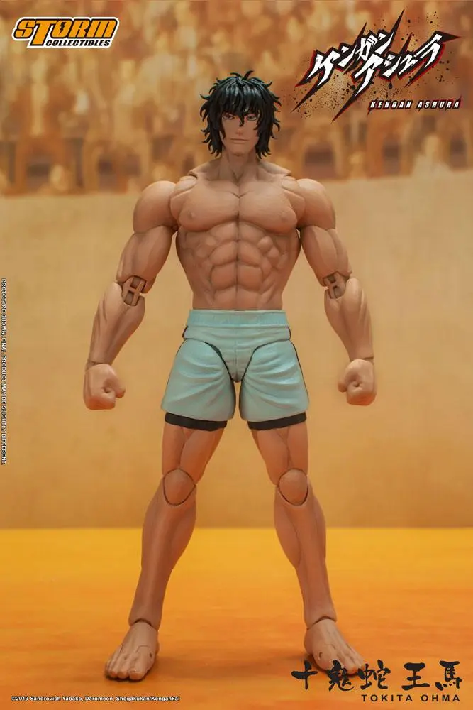 Kengan Ashura Action Figure 1/12 Tokita Ohma 18 cm product photo