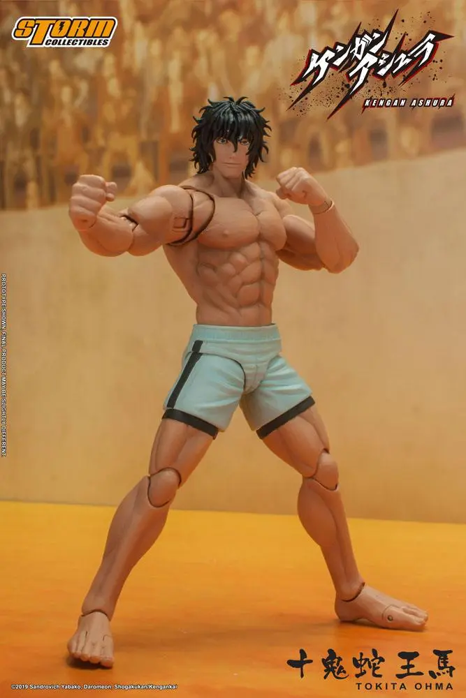 Kengan Ashura Action Figure 1/12 Tokita Ohma 18 cm product photo