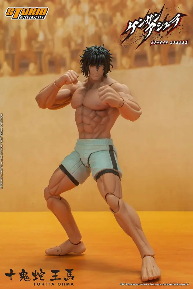 Kengan Ashura Action Figure 1/12 Tokita Ohma 18 cm product photo