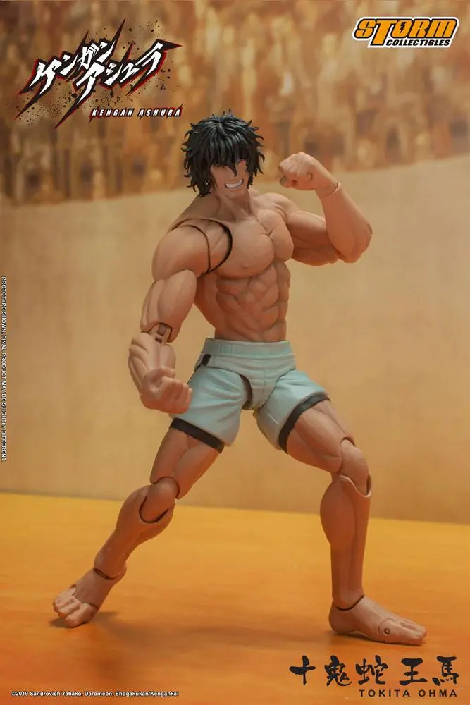 Kengan Ashura Action Figure 1/12 Tokita Ohma 18 cm product photo
