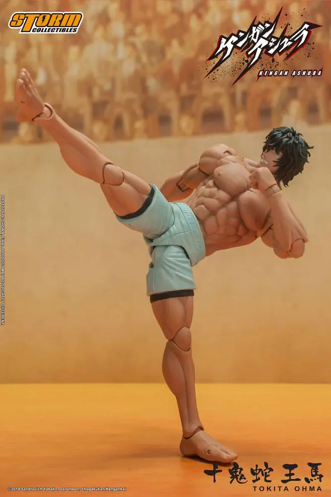 Kengan Ashura Action Figure 1/12 Tokita Ohma 18 cm product photo