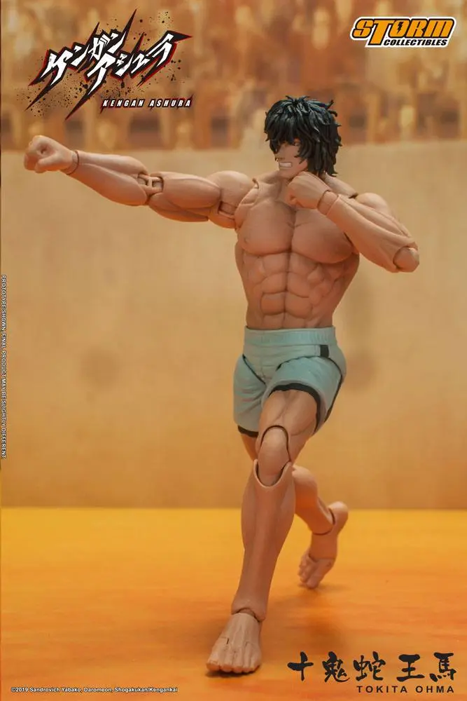 Kengan Ashura Action Figure 1/12 Tokita Ohma 18 cm product photo