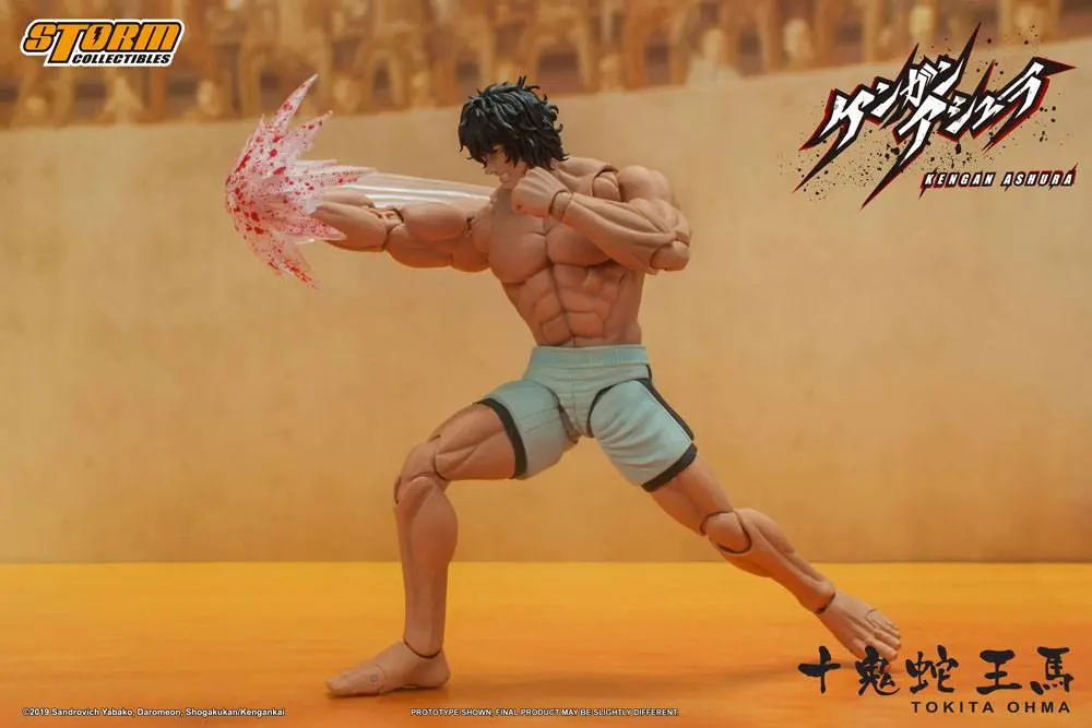 Kengan Ashura Action Figure 1/12 Tokita Ohma 18 cm product photo