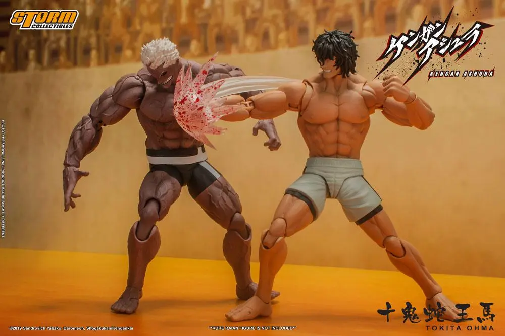 Kengan Ashura Action Figure 1/12 Tokita Ohma 18 cm product photo
