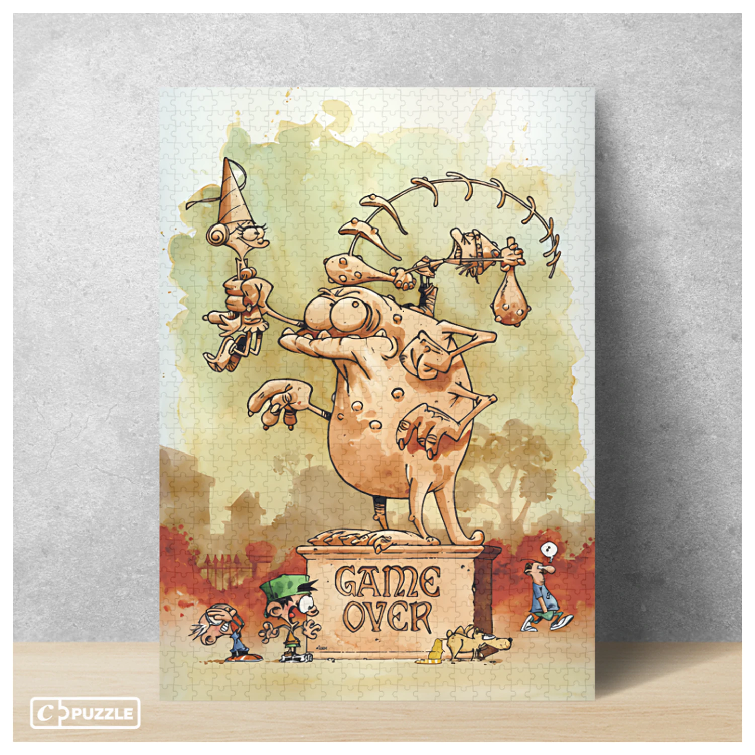 KID Paddle poszter + puzzle 1000 db product photo