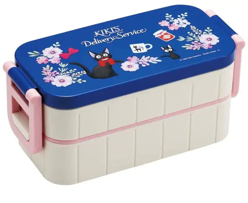 Kiki's Delivery Service Two Layer Lunch Box Jiji Flower garland product photo