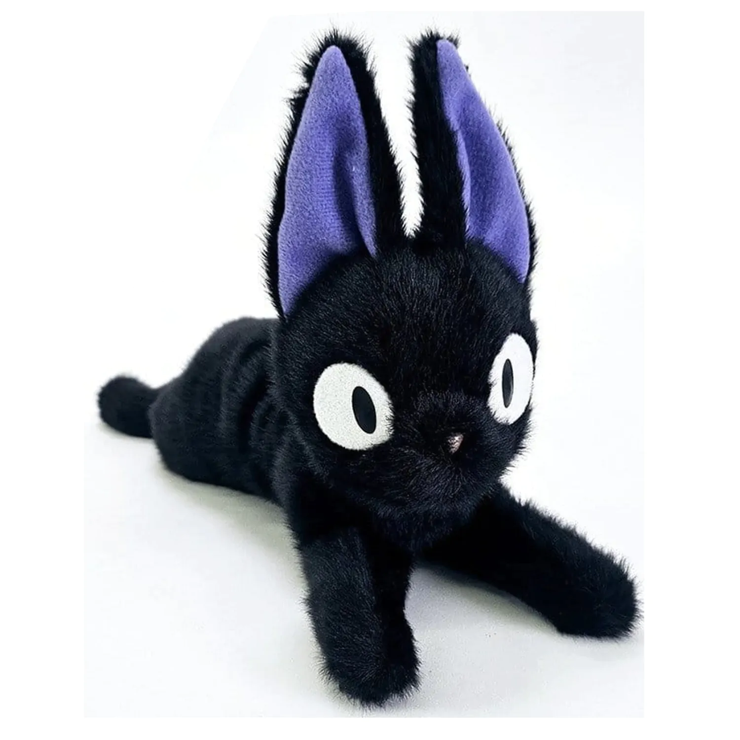 Kiki's Delivery Service Funwari Jiji Laying S plush figure 38 cm long product photo