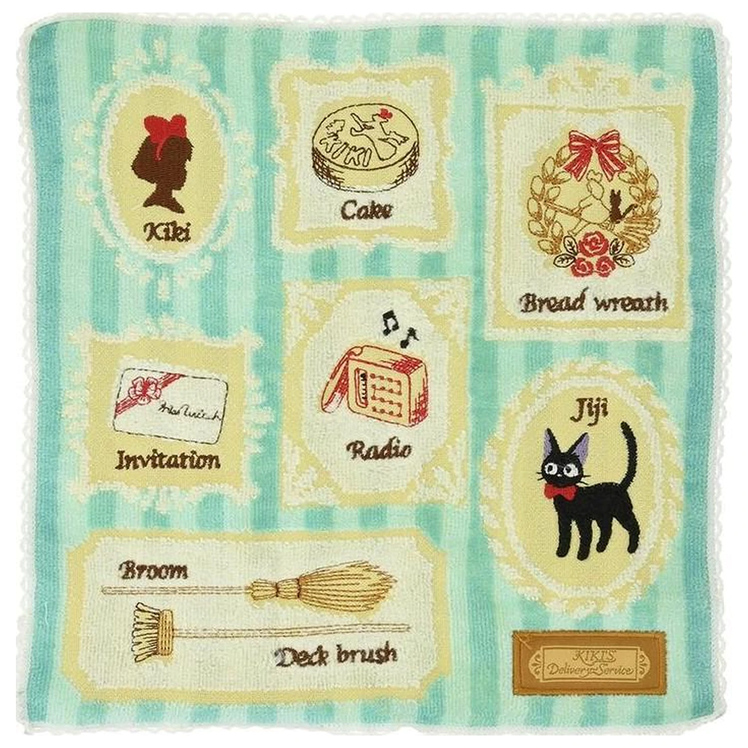 Kiki's Delivery Service Gallery of Paintings Mini Towel 25x25cm product photo