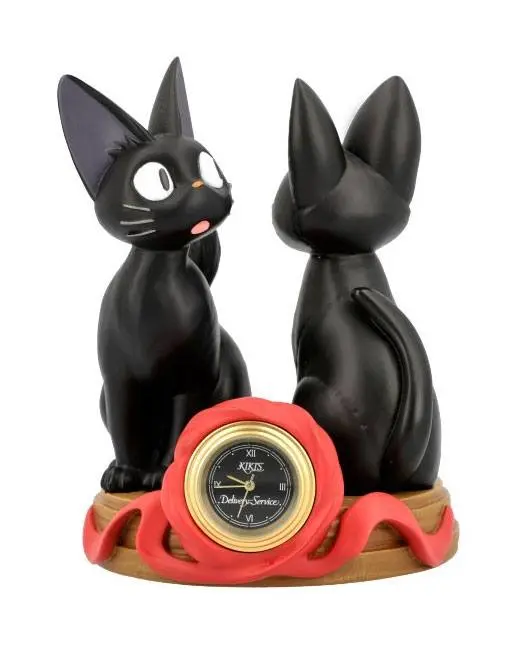 Kiki's Delivery Service Table Clock Jiji &amp; Soft Toy Jiji 11 cm product photo