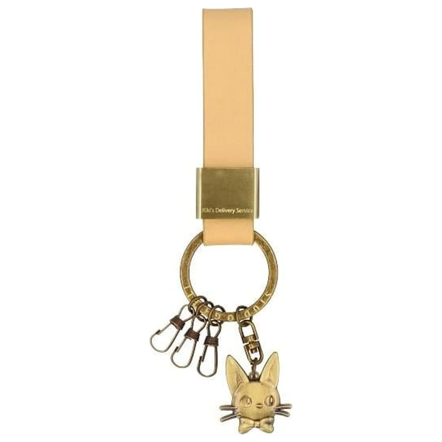 Kiki's Delivery Service Jiji Leather Keychain product photo