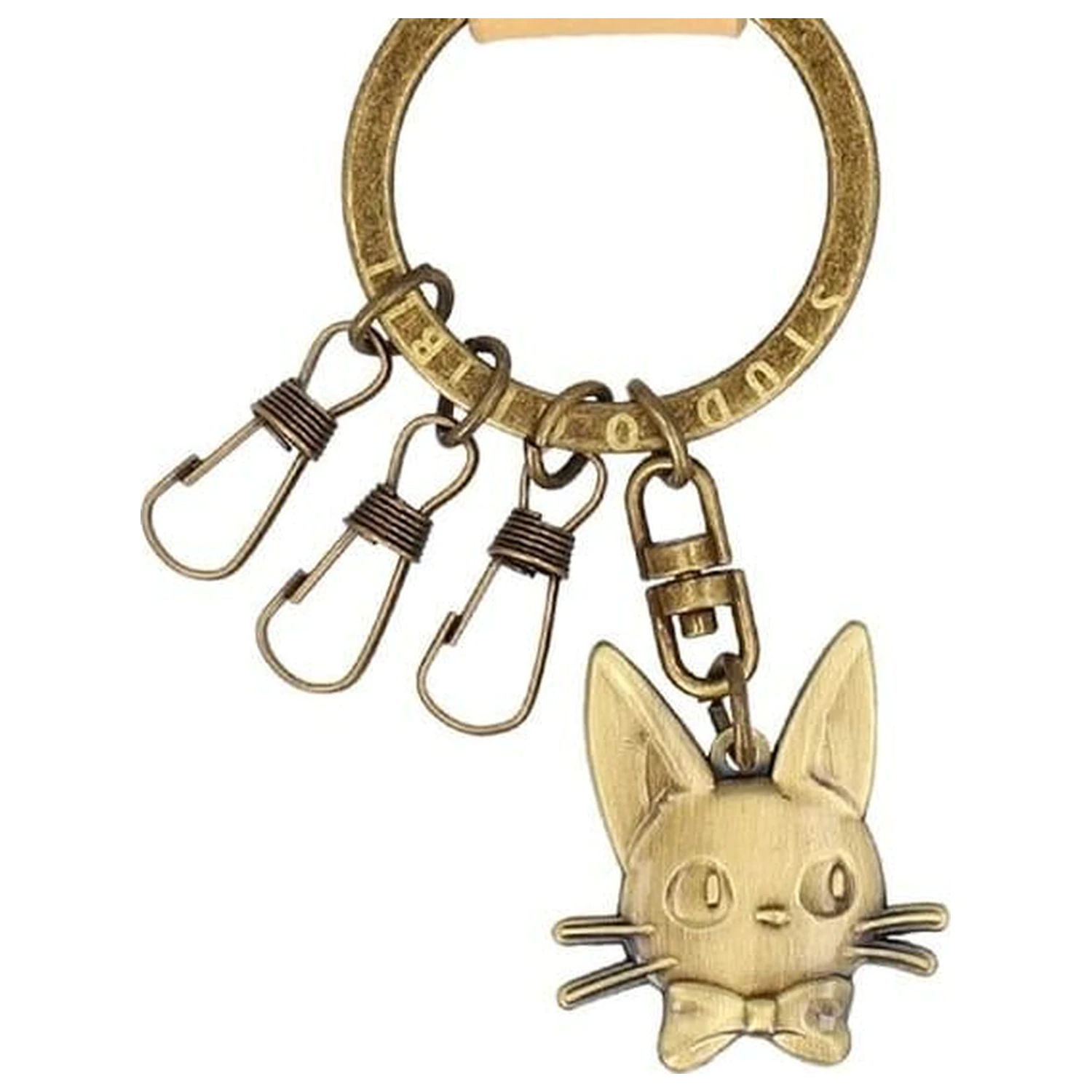 Kiki's Delivery Service Jiji Leather Keychain product photo
