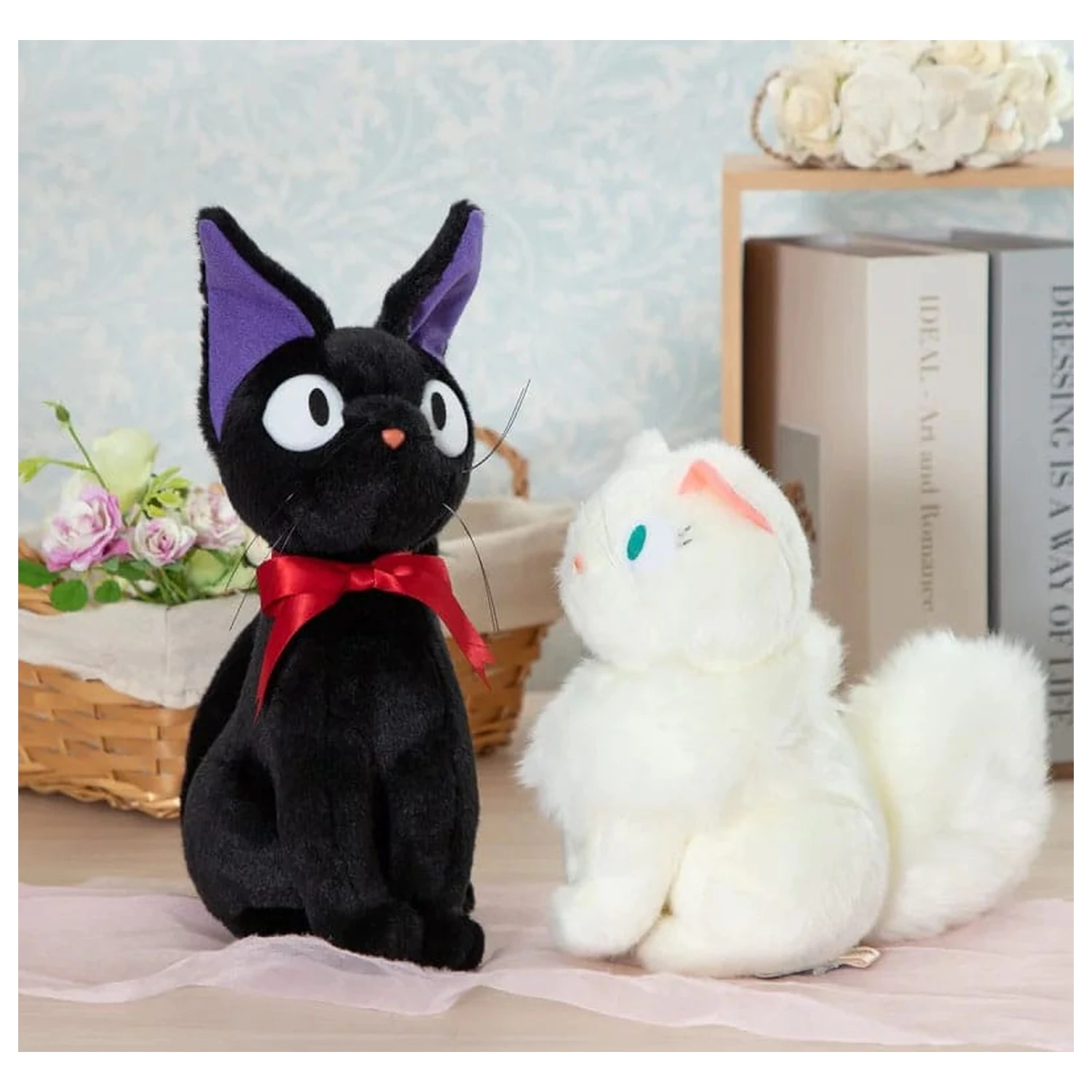 Kiki's Delivery Service Plush Figure Jiji Sitting M 32 cm product photo