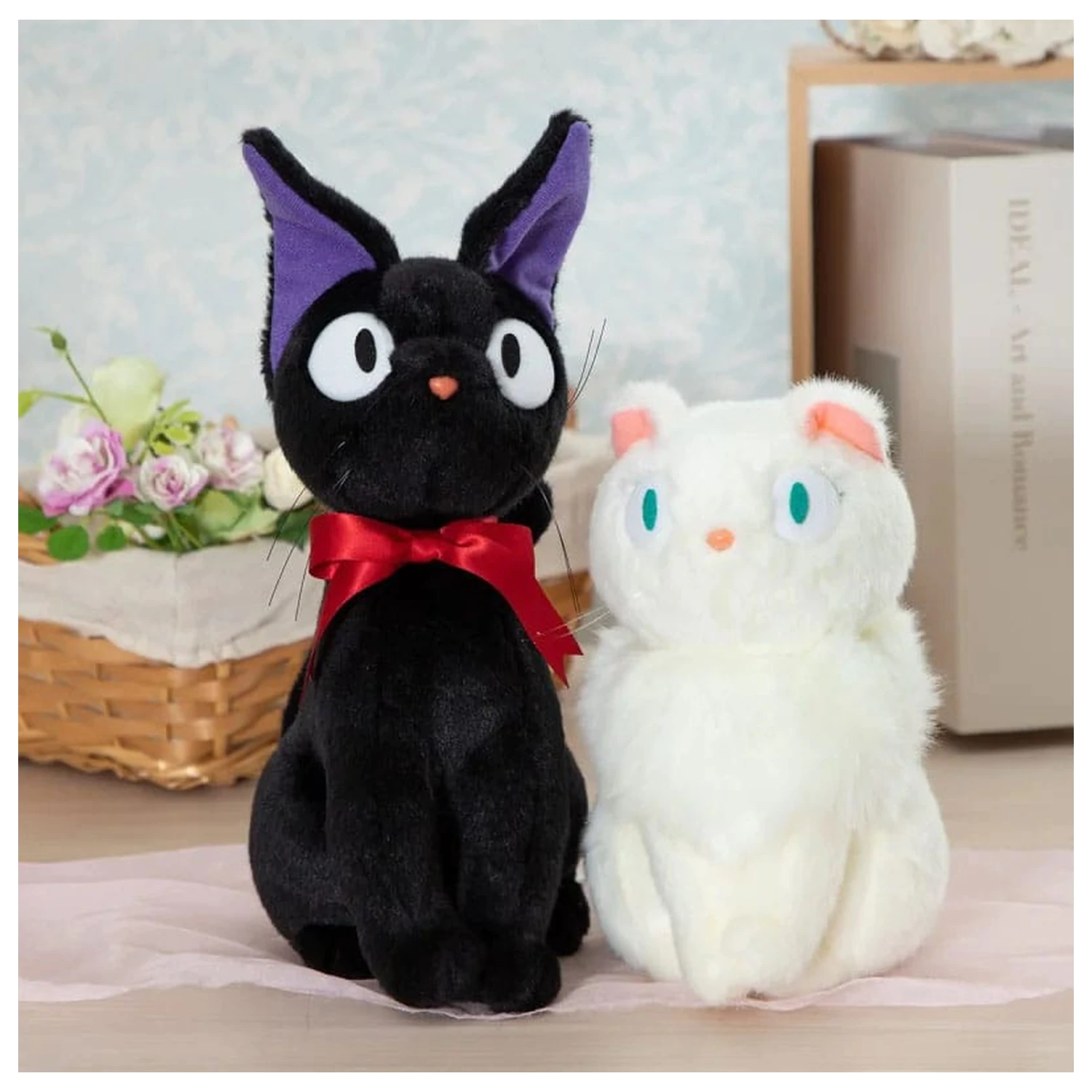 Kiki's Delivery Service Plush Figure Jiji Sitting M 32 cm product photo