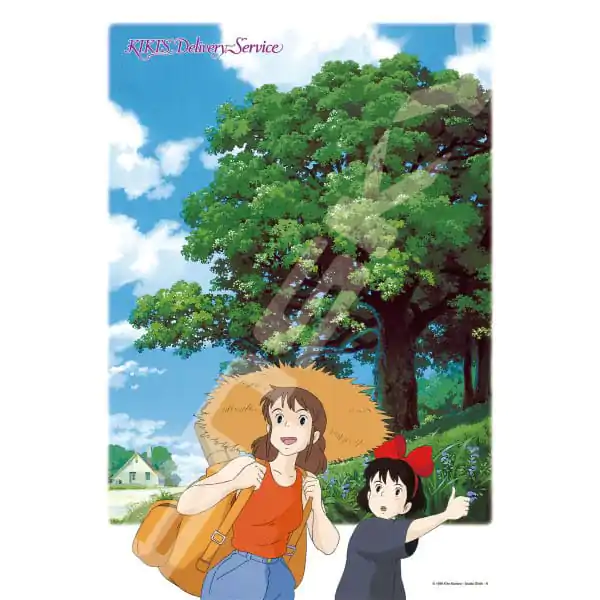 Kiki's Delivery Service Jigsaw Puzzle Kiki and Ursula hitchhiking (500 pieces) product photo